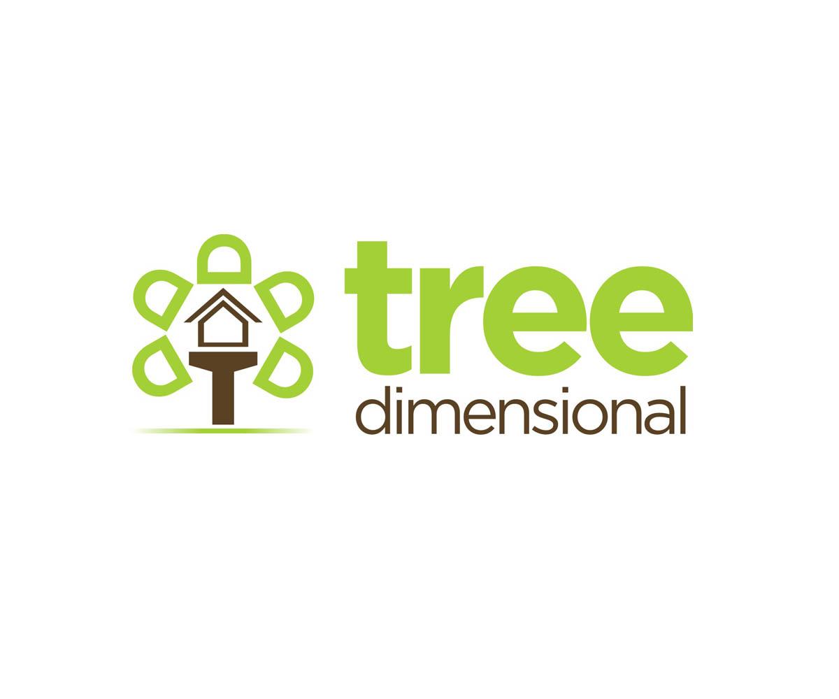 Diseño de Logo por ElectricBill para Tree Dimensional | Diseño #3202112