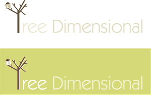 Logo Design by Meytar for Tree Dimensional | Design: #3163729