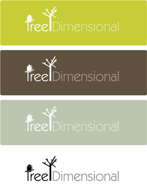 Logo Design by Meytar for Tree Dimensional | Design #3163733