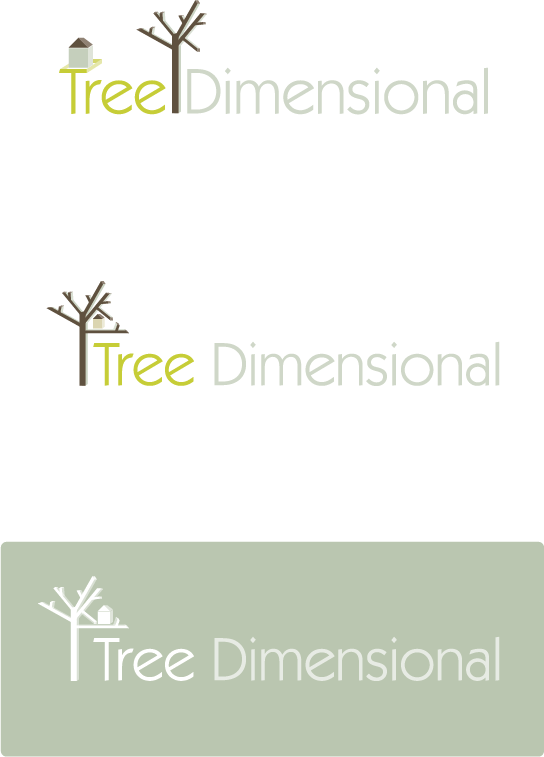 Logo Design by Meytar for Tree Dimensional | Design #3163735
