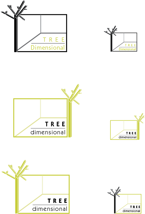 Logo Design by Meytar for Tree Dimensional | Design #3200201