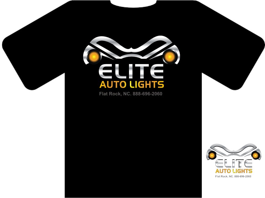 T-shirt Design by Blueberry for Elite Auto Lights | Design #794475