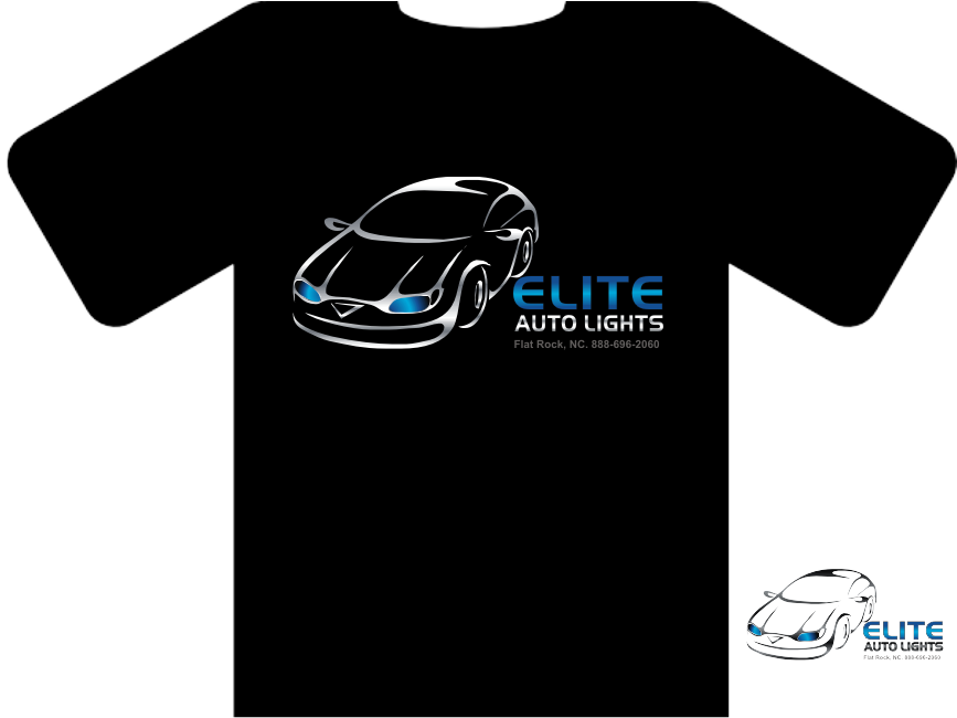 T-shirt Design by Blueberry for Elite Auto Lights | Design #794481