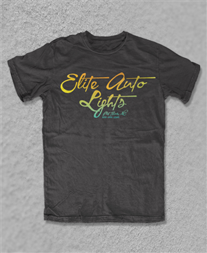T-shirt Design by AppleART for Elite Auto Lights | Design #784768