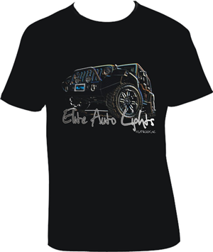 T-shirt Design by stubmalefto for Elite Auto Lights | Design #825481