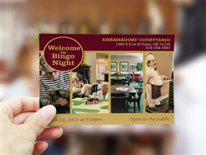 Diseño de Postal por MIKE C para Ambassadors Courtyards | Diseño: #3217233