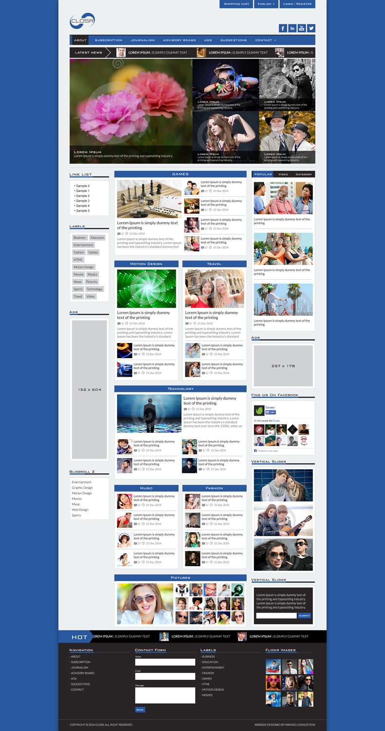 Diseño Wordpress por Impressive Sol para este proyecto | Diseño #3190553