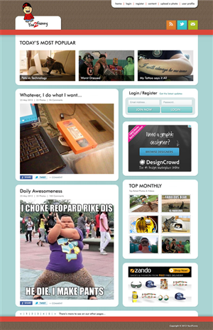 Web Design by Lara for this project | Design: #813340