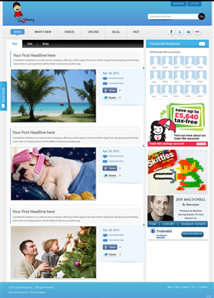 Web Design by pb for this project | Design: #814270
