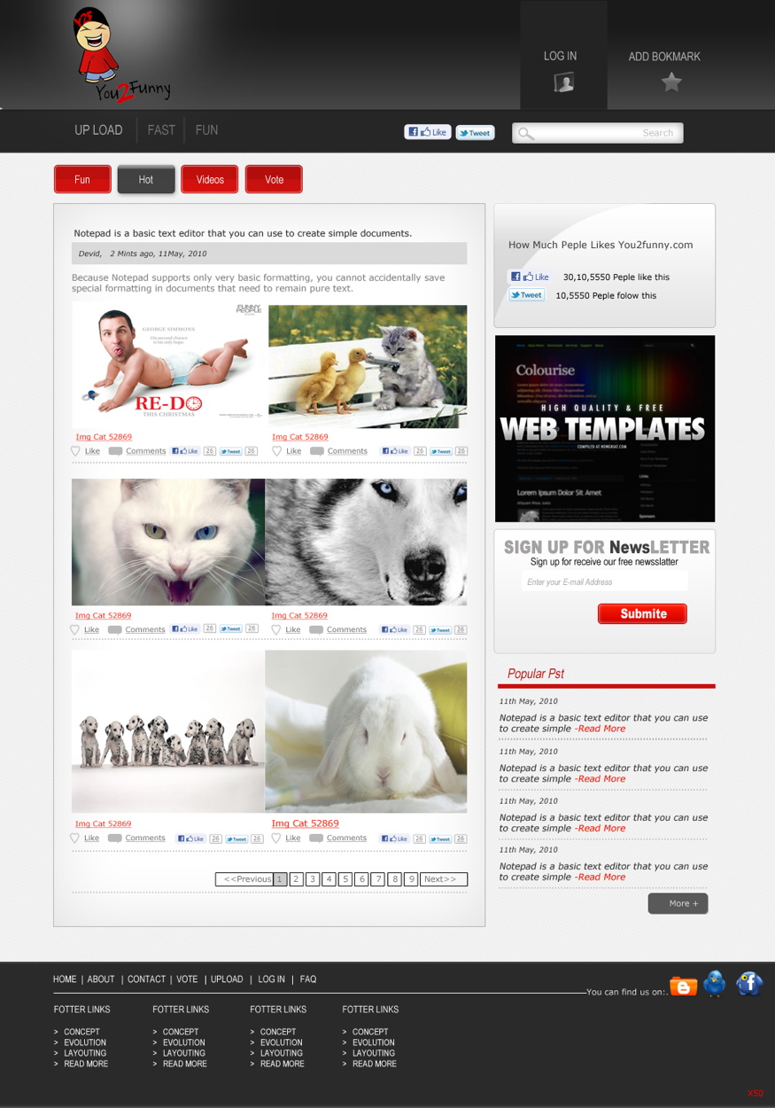 Web Design par pb pour ce projet | Design #820833