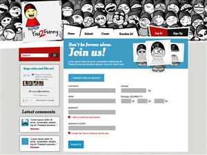 Web Design by Arya_mi for this project | Design: #812433