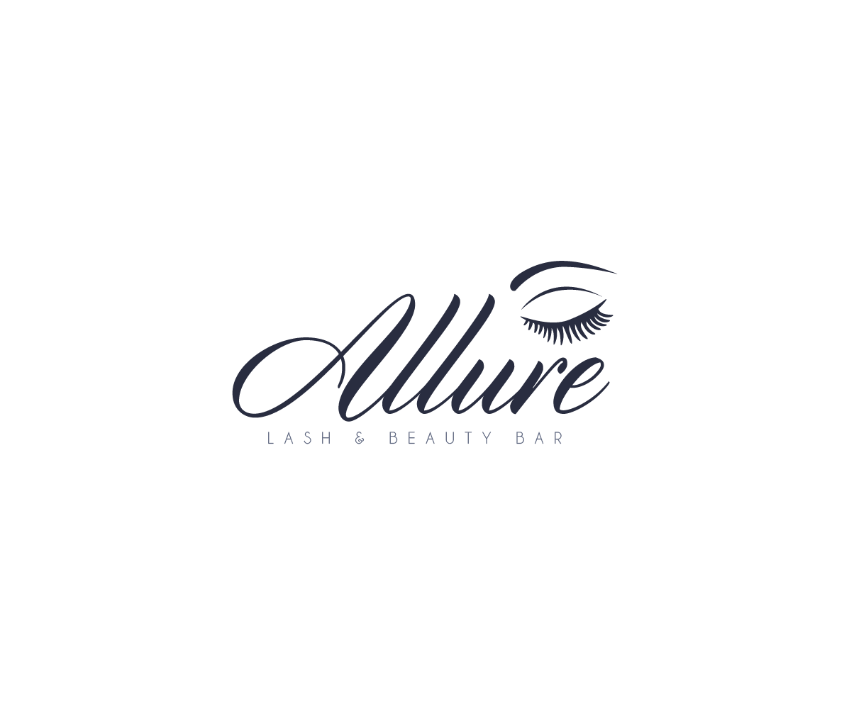 Logo-Design von designedbykyle für Allure Lash and Beauty Bar | Design #3171578
