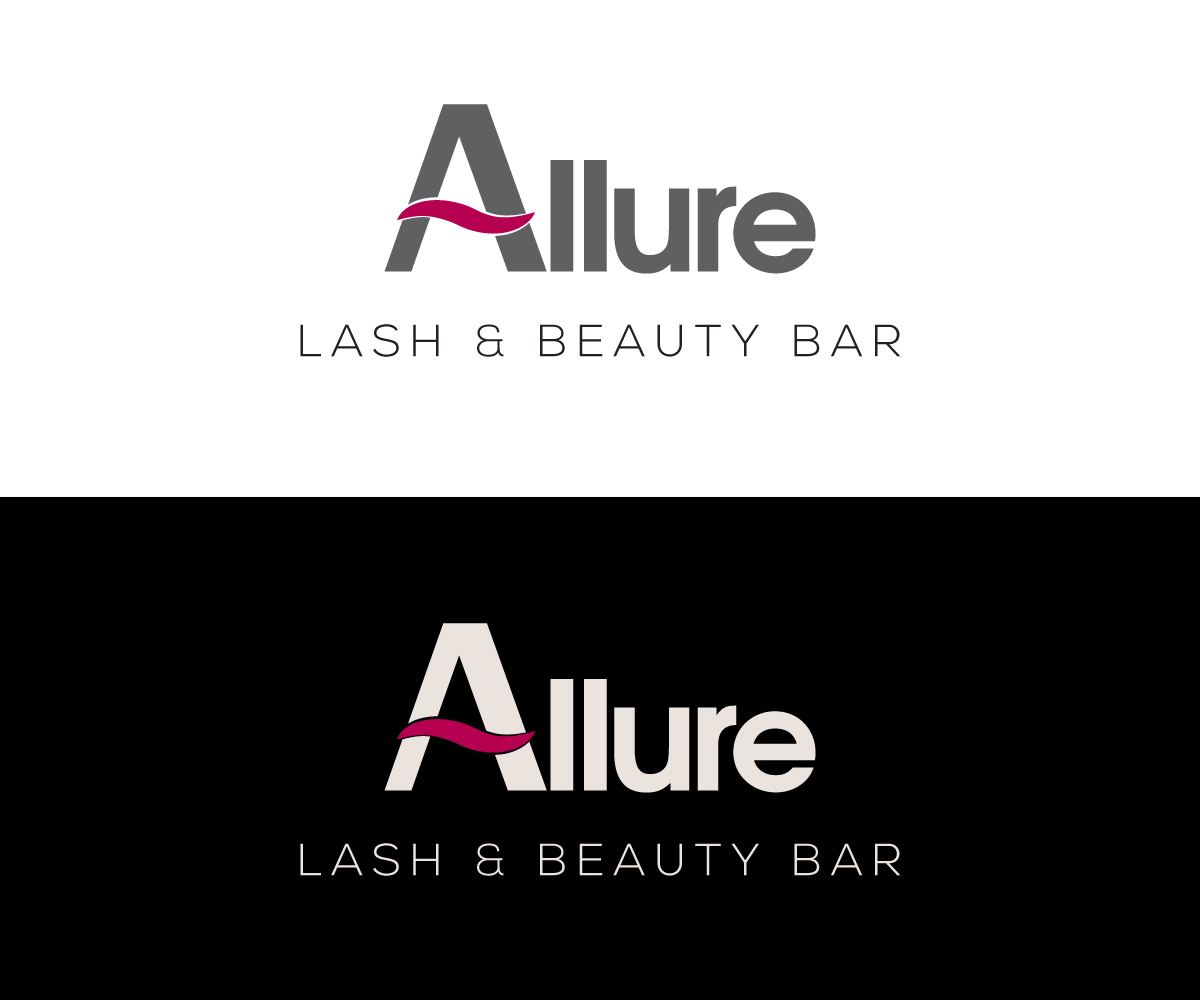 Logo Design by  Vamsi Madhava for Allure Lash and Beauty Bar | Design #3178001