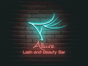 Logo Design by pixelbox for Allure Lash and Beauty Bar | Design: #3186369