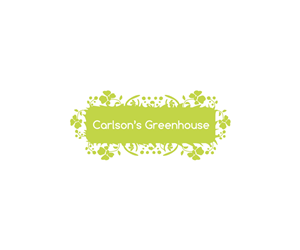 Carlsons' Greenhouse | Logo Design by Mandarina