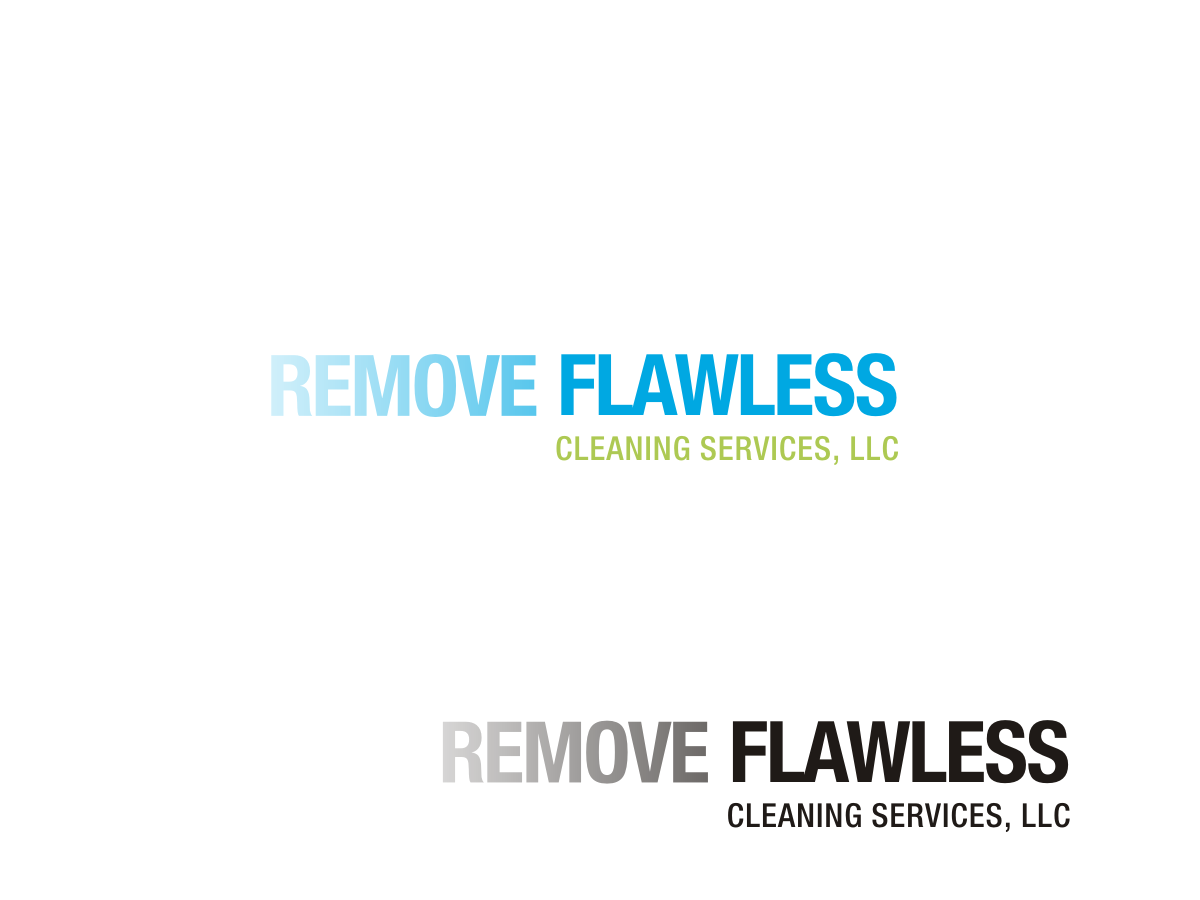 Diseño de Logo por Blueberry para Quite Flawless Cleaning Services, LLC | Diseño #3230333