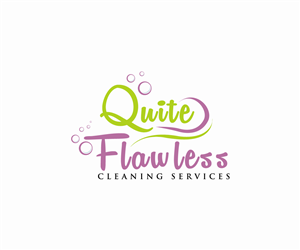 Diseño de Logo por Niko Dola para Quite Flawless Cleaning Services, LLC | Diseño: #3222126