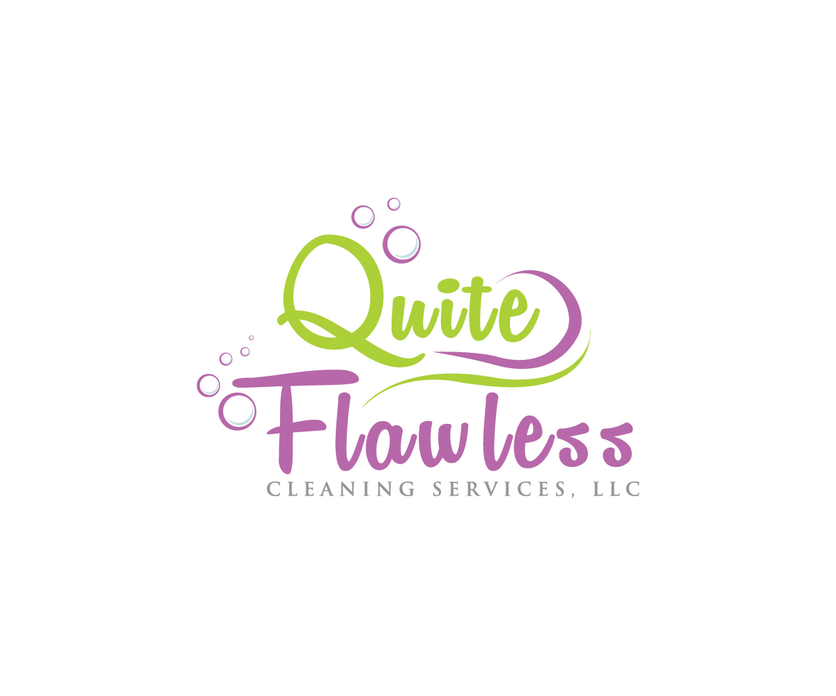 Diseño de Logo por Niko Dola para Quite Flawless Cleaning Services, LLC | Diseño #3230317