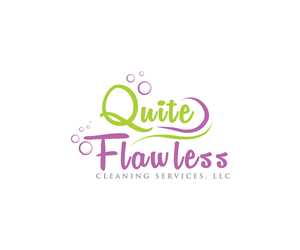 Diseño de Logo por Niko Dola para Quite Flawless Cleaning Services, LLC | Diseño: #3230317