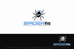 SPIDERfit  Re-shaping Youth Fitness Education  | Logo-Design von Senseless
