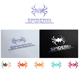 SPIDERfit  Re-shaping Youth Fitness Education  | Logo-Design von AFD