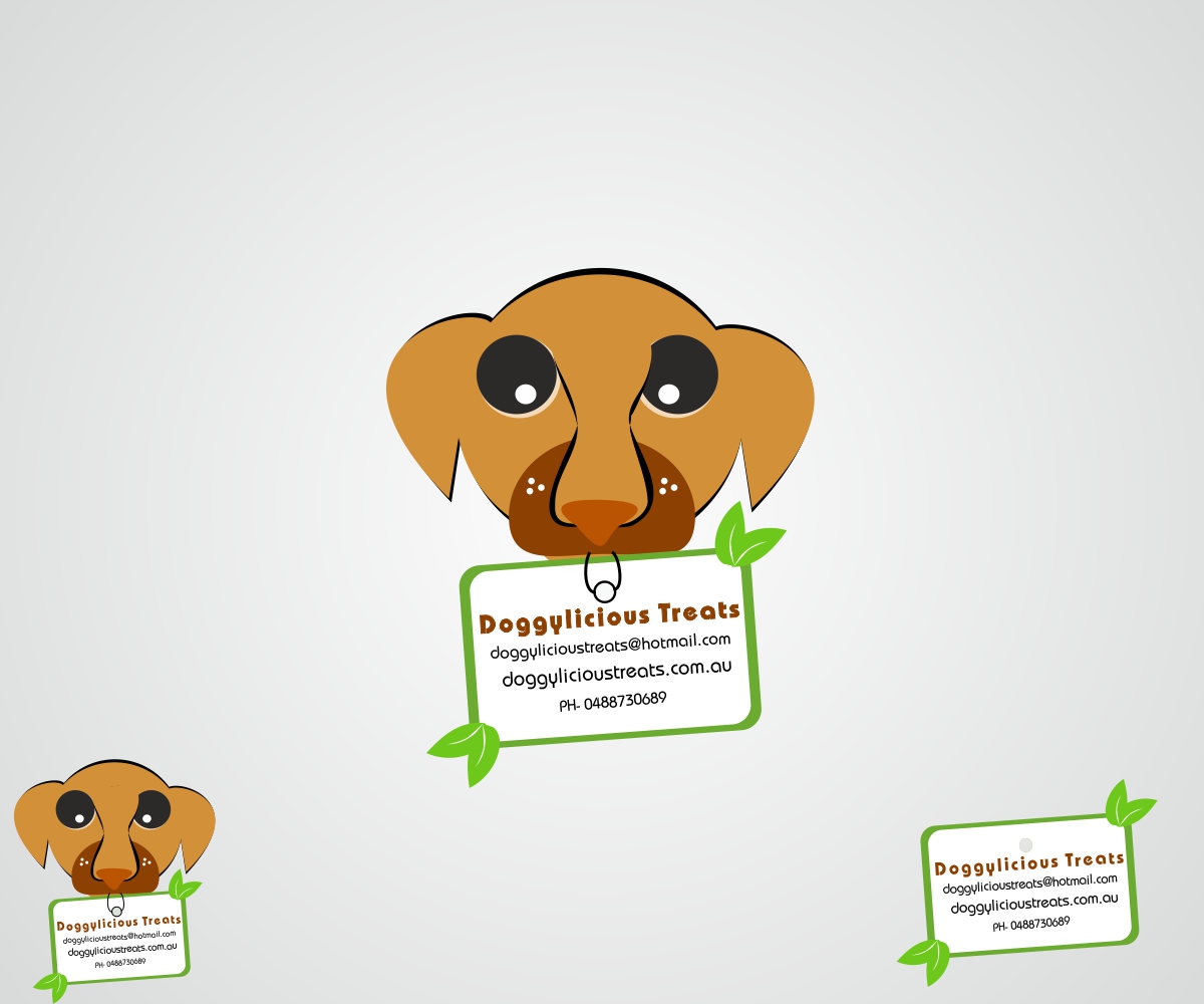 Logo Design by Teena parhar for Doggylicious Treats | Design #3166868