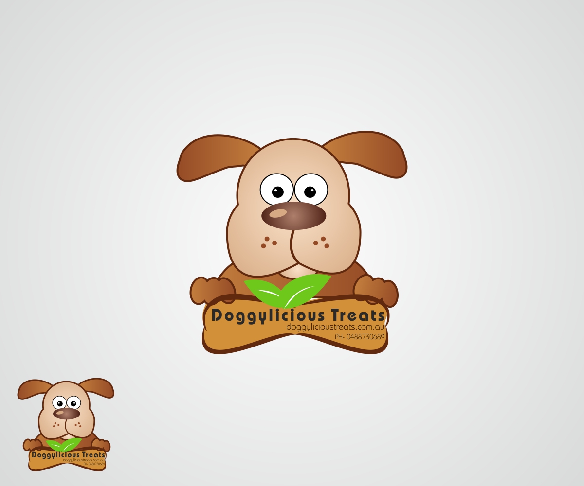 Logo Design by Teena parhar for Doggylicious Treats | Design #3174642
