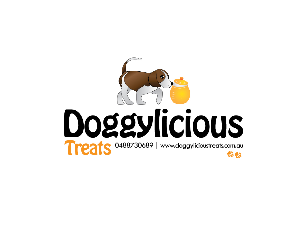 Logo Design by Lou Sharp for Doggylicious Treats | Design #3216357