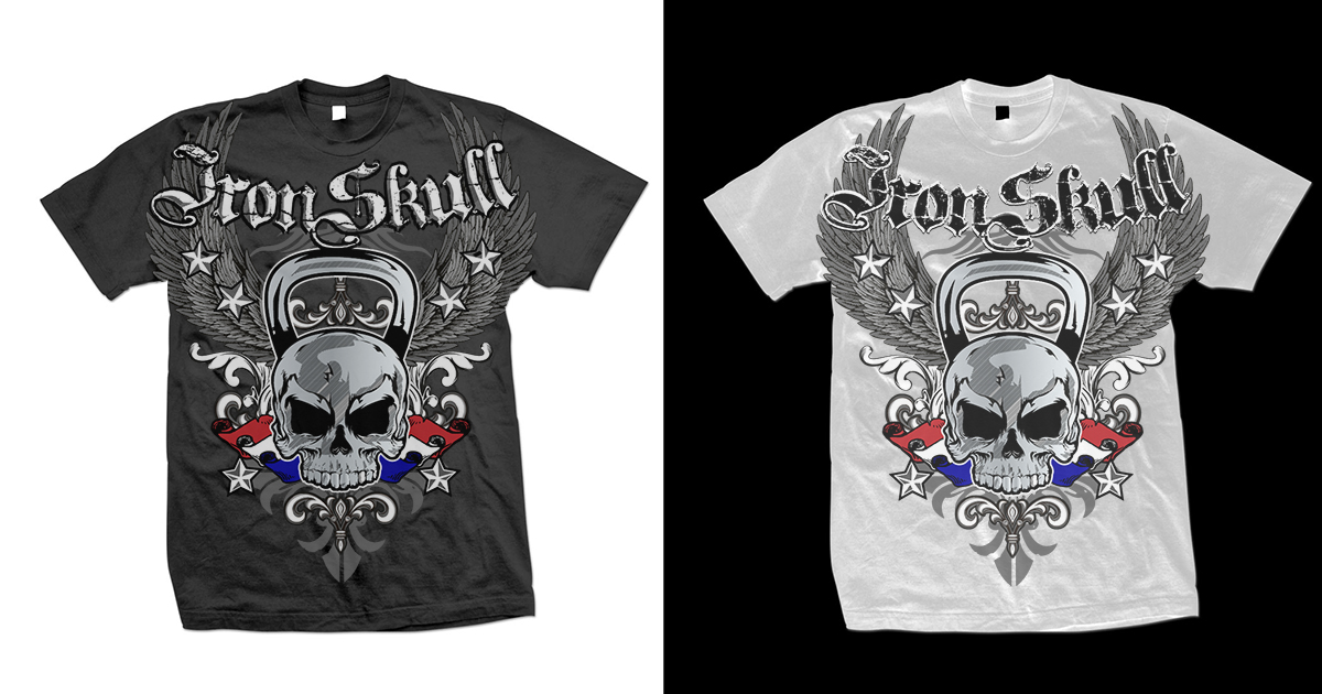 T-shirt Design by dsgrapiko for Ironskull Fitness LLC | Design #3208920