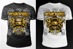 T-shirt Design by dsgrapiko for Ironskull Fitness LLC | Design: #3213699