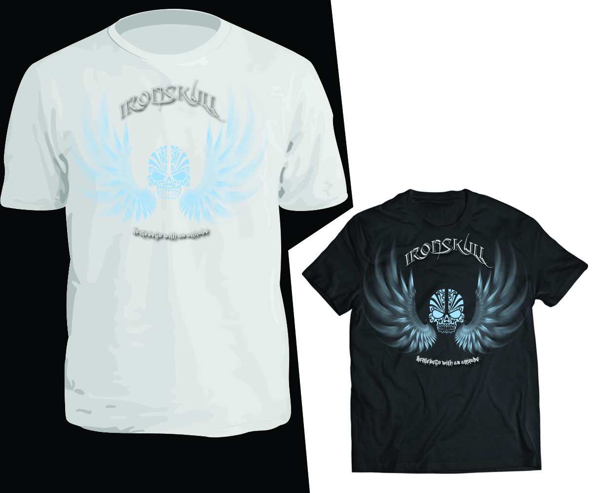 T-Shirt-Design von blacksri für Ironskull Fitness LLC | Design #3228831
