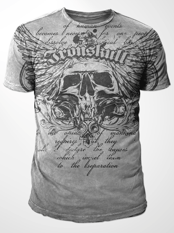 T-shirt Design by Black Planet for Ironskull Fitness LLC | Design: #3194427