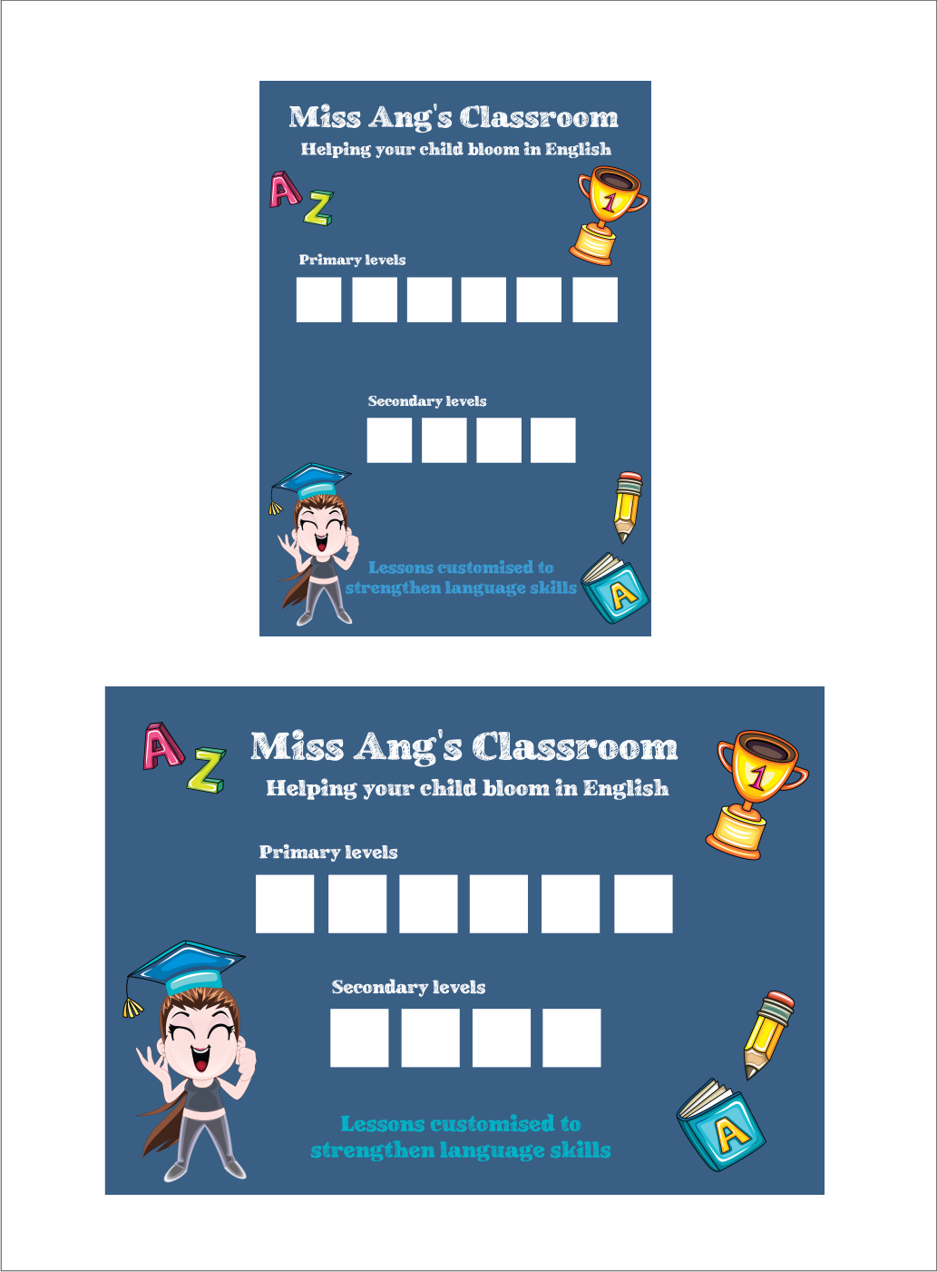 Print Design by Stefan Dragos for Miss Ang's Classroom | Design #3257285