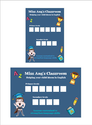Print Design by Stefan Dragos for Miss Ang's Classroom | Design: #3257285