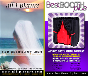 Visitenkarten-Design von Amritvir für all i picture & Best Booth Plus | Design #3175359
