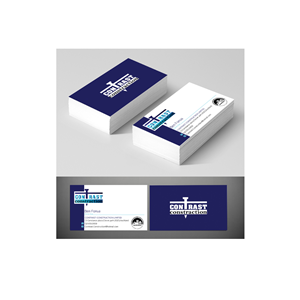 Business Card Design by Harshan for Contrast Construction Limited | Design: #3199804