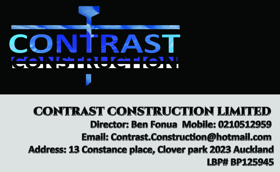 Business Card Design by aClem for Contrast Construction Limited | Design #3178820