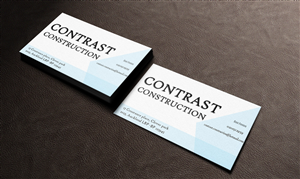 Business Card Design by FaisalFaraz for Contrast Construction Limited | Design: #3170024
