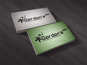 Diseño de Logo por tanmoycgartist para Gordon's air conditioning & refrigeration | Diseño #3177541
