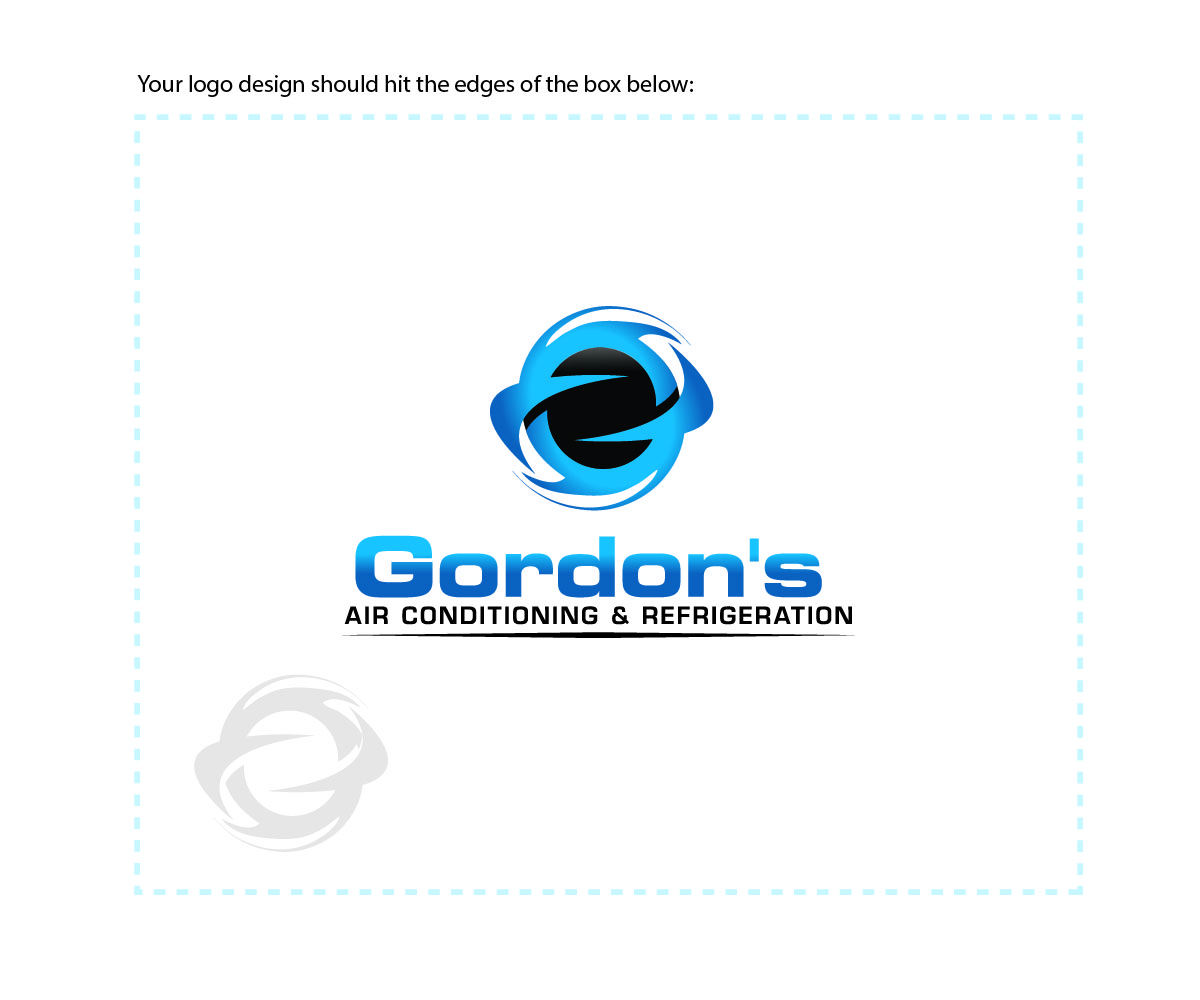 Logo Design by uniquetarget for Gordon's air conditioning & refrigeration | Design #3165933