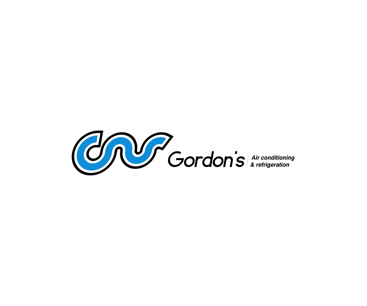 Logo Design by Birdesign for Gordon's air conditioning & refrigeration | Design #3212646