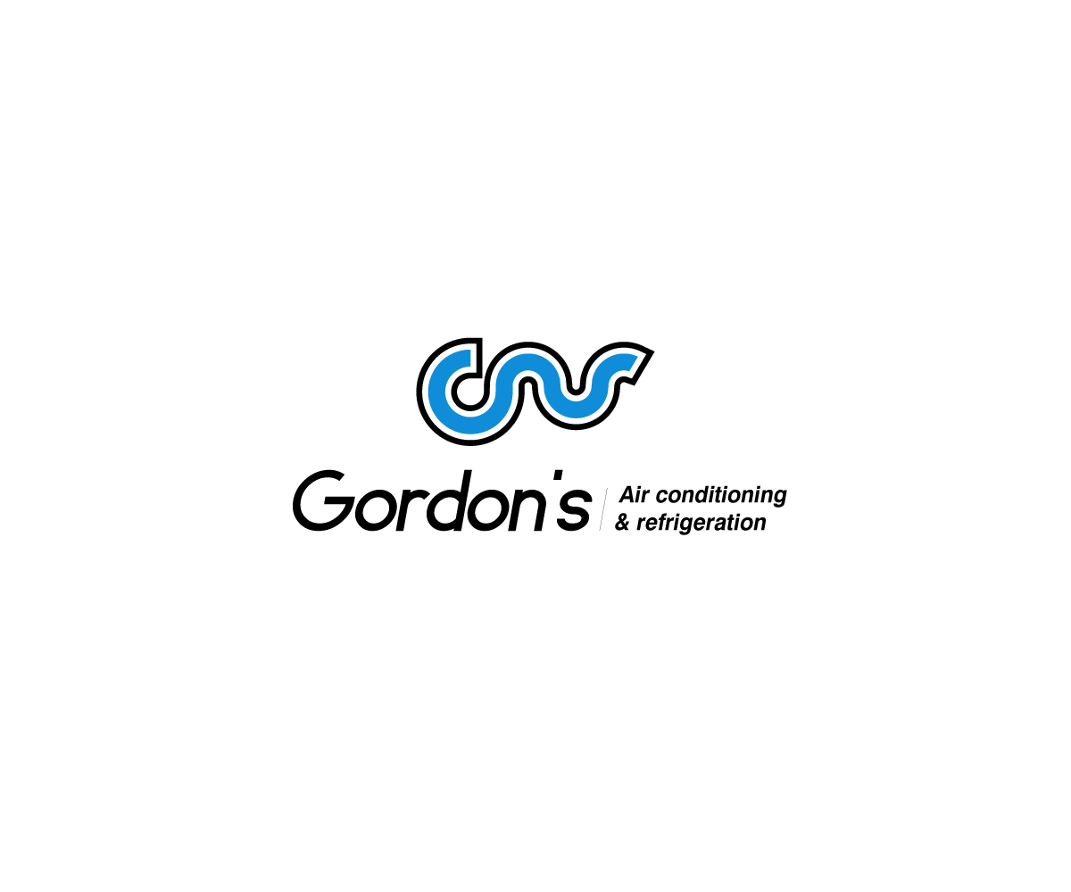 Logo Design by Birdesign for Gordon's air conditioning & refrigeration | Design #3212649