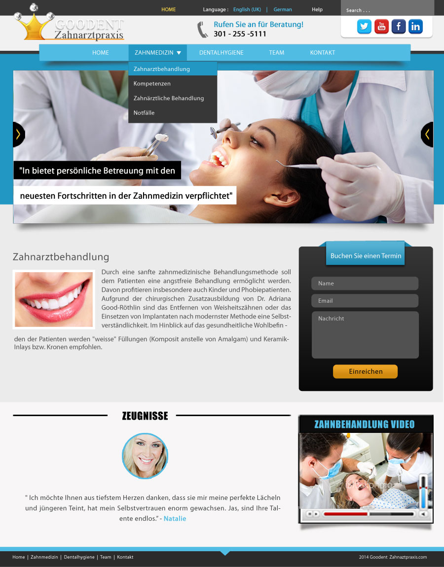 Web Design by Sukrutisolutions for this project | Design #3228700