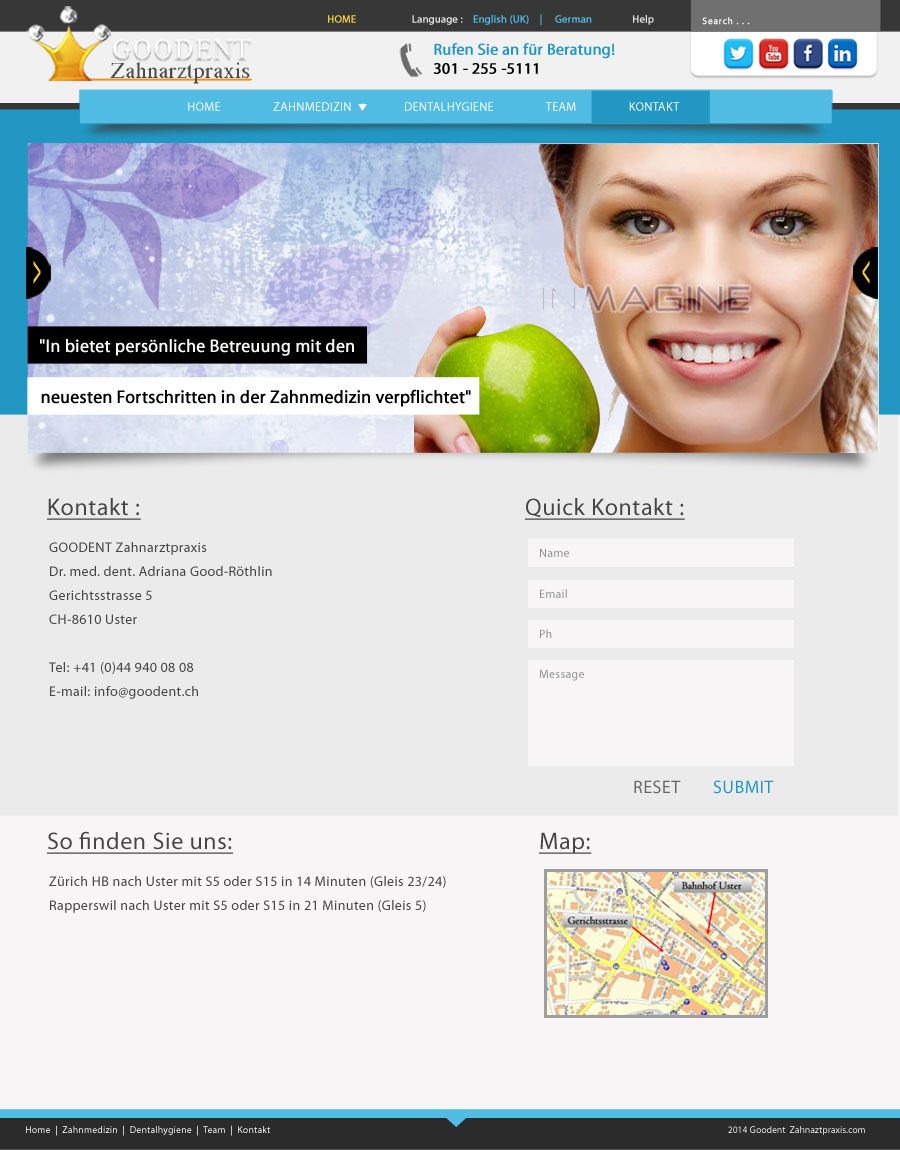 Web Design by Sukrutisolutions for this project | Design #3235200