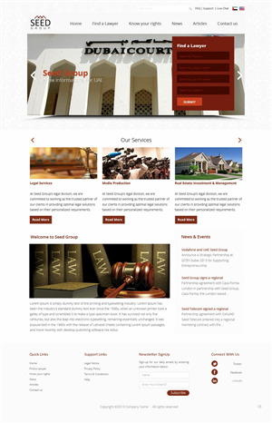 Web Design by pb for Seed Tech Software Development L.L.C | Design: #3179165
