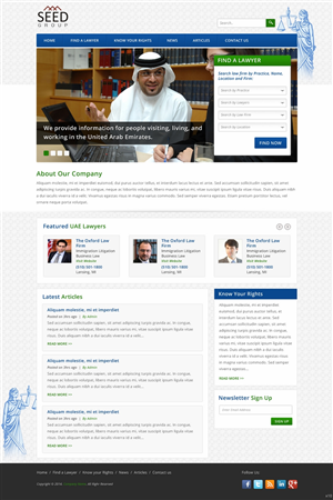 Web Design by pb for Seed Tech Software Development L.L.C | Design: #3179175