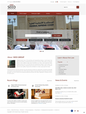 Web Design by pb for Seed Tech Software Development L.L.C | Design: #3179181