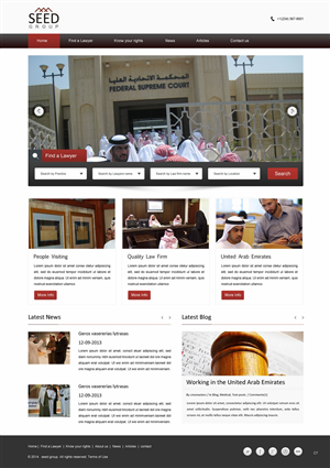 Web Design by pb for Seed Tech Software Development L.L.C | Design: #3179184