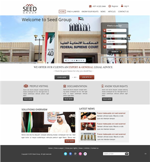 Web Design by pb for Seed Tech Software Development L.L.C | Design: #3179201