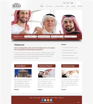Web Design by pb for Seed Tech Software Development L.L.C | Design: #3186541